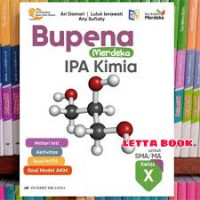 Bupena Merdeka IPA Kimia untuk SMA/MA Kelas X