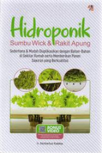 Hidroponik Sumbu Wick & Rakit Apung
